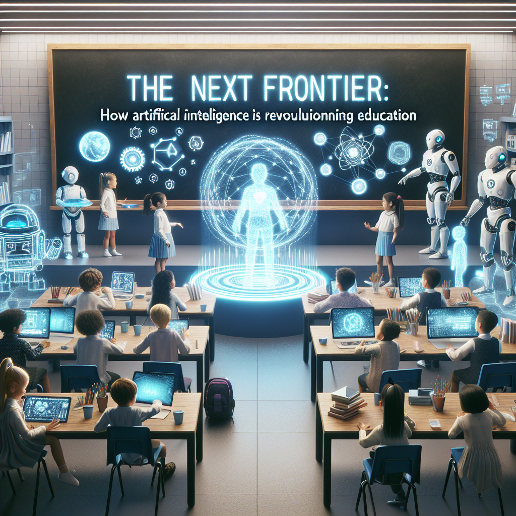 The Next Frontier: How Artificial Intelligence is Revolutionizing Education
